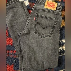 Levi's Charcoal Denim Pants